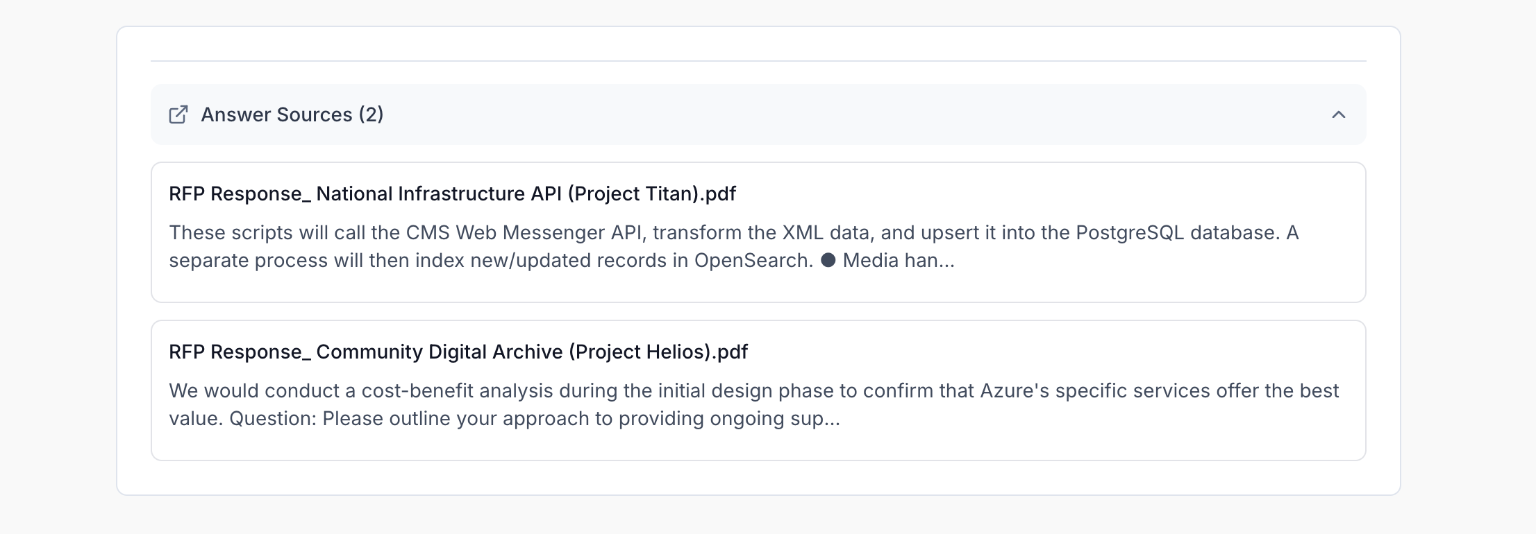 Intelligent Source Matching