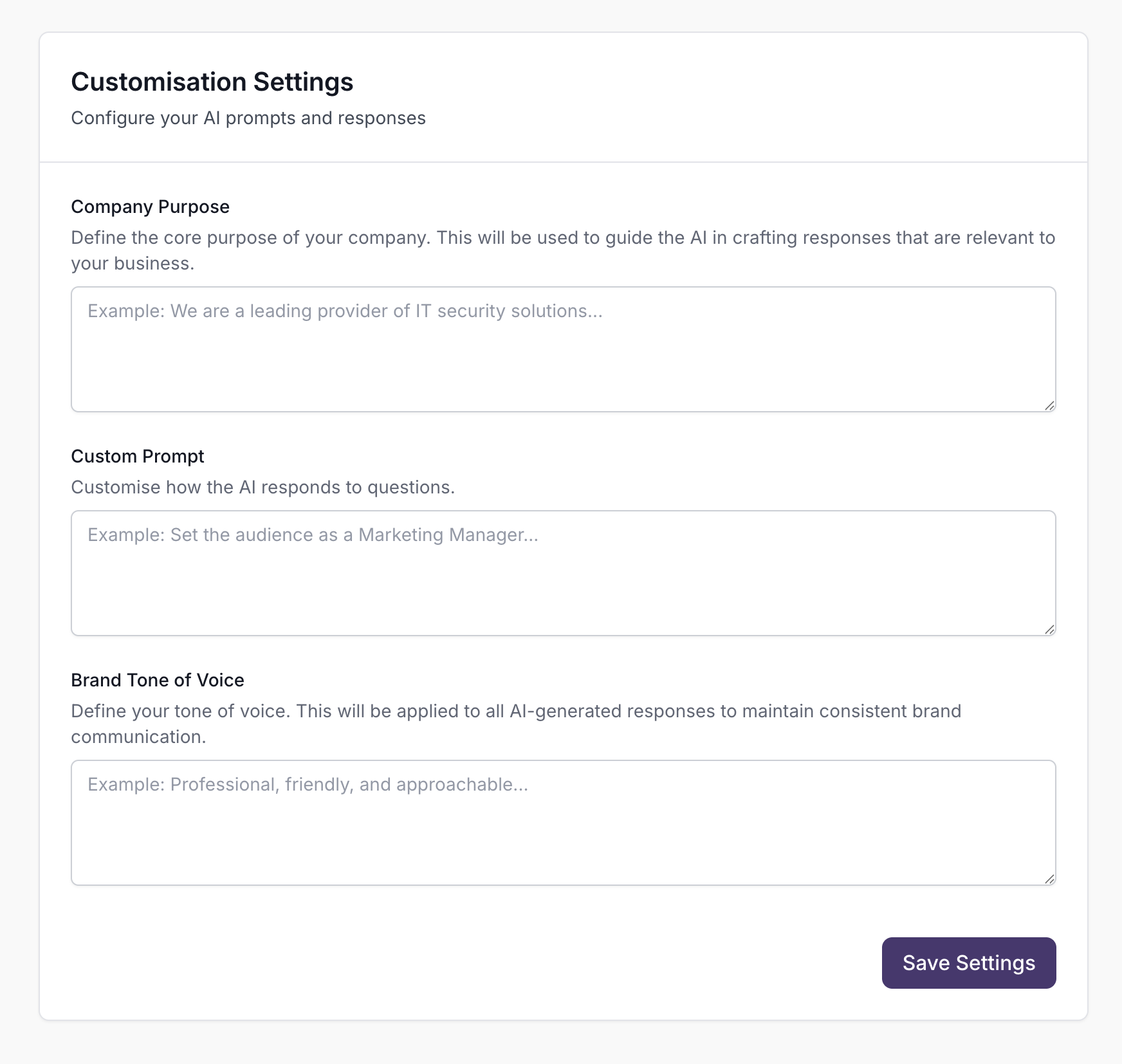 Maintain Tone Consistency